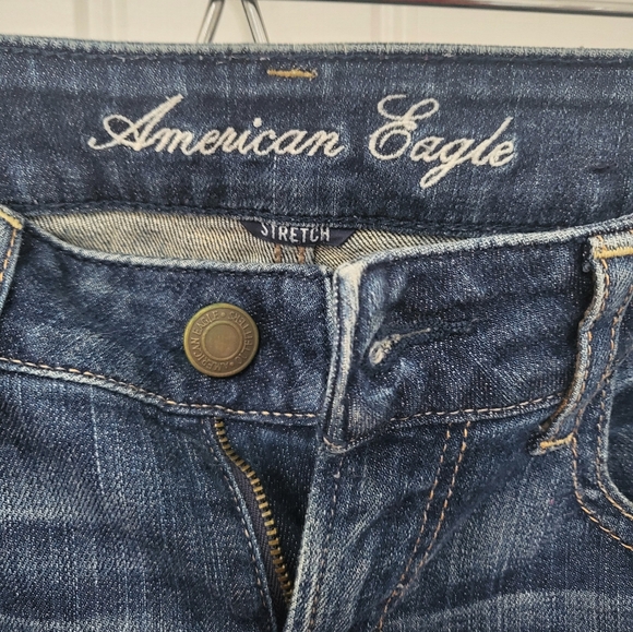 EUC (4 XLong) American Eagle Hipster Flare Jeans - Picture 4 of 6